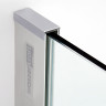 Душевая дверь в нишу WASSERKRAFT ALLER BLACK MATT 10H05L/R BLACK MATT 120 см 10H05LBlack Matt